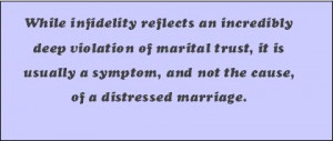 why is infidelity so common why are so many marriages afflicted