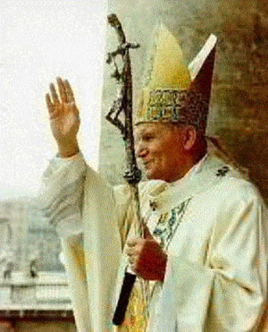 The POPE of the Roman Catholic Church...
