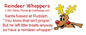 Reindeer Whoppers