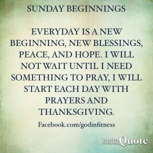 Sundays Blessings Quotes. QuotesGram