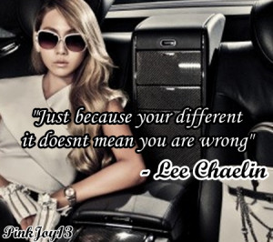 2NE1 CL Quote #1 by PinkJoy13