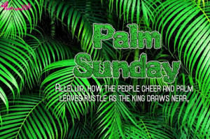 Palm Sunday Quotes Image Card