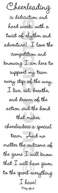 Cheer Quote
