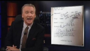 ... Bill Maher Blasts Selfish Christian Hypocrites Who Don't Tip Waiters