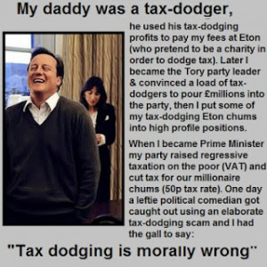 Even more hypocrisy from David Cameron