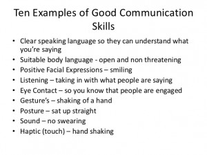 Verbal and Non Verbal Communicat