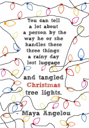 maya angelou # quotes # christmas # holidaycards