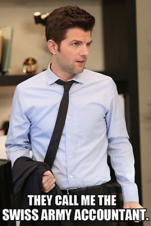Ben’s Accounting Jokes / Parks and Rec / #ParksandRec