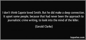 More Gerald Clarke Quotes