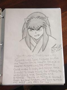 This quote from Inuyasha was very true on how Kagome changed his life ...