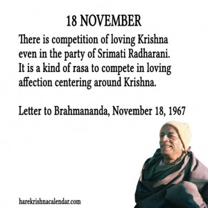 Srila Prabhupada Quotes for 18 Nov 2013