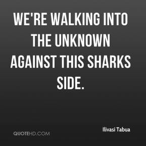 Ilivasi Tabua - We're walking into the unknown against this Sharks ...