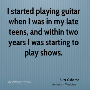 Buzz Osborne Quotes