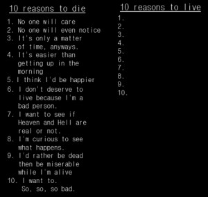 ... suicide quotes help self harm reasons to live reasons to die