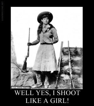 Gun Motivator Of The Day: Shoot Like A Girl