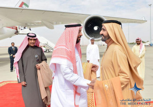 Mohammed bin Rashid greets UAE President on return to the country