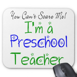 Preschool Teacher Mousepad