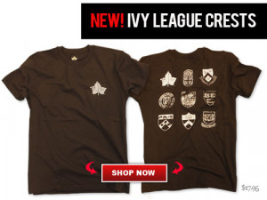 Ivy League T-shirt - Brown