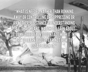 Running Away Quotes Quote-jiddu-krishnamurti-what-is-needed-rather ...