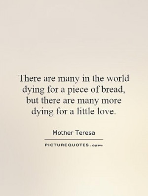 Dying Quotes Mother Teresa Quotes