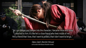 For Takeru, who continues his role from 2012’s Rurouni Kenshin ...