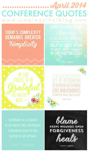 April 2014 General Conference Quotes