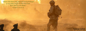 military quote cover
