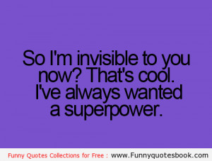 Funny quotes when you become a Super Power