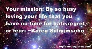 Favorite Karen Salmansohn Quotes