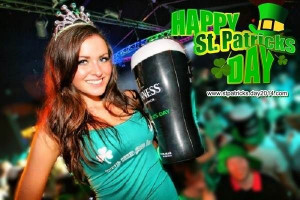 St Patricks Day 2014 Quotes, Sayings For Friends, Hot Girl with large ...