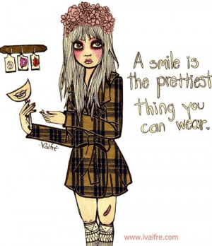smile is the prettiest thing you can wear. photo 1