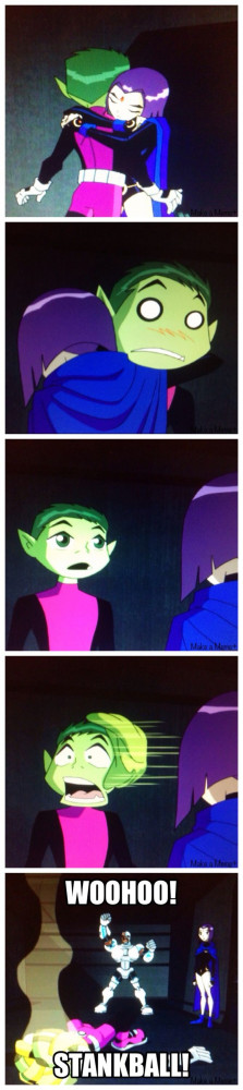 love this episode. It's funny how Cyborg ruins everything in a funny ...