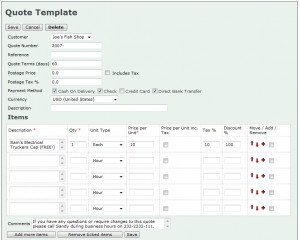 invoiceplace create a example quote proposal template