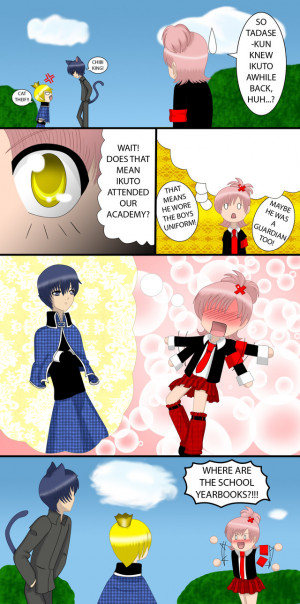 You get: a funny shugo chara comic!