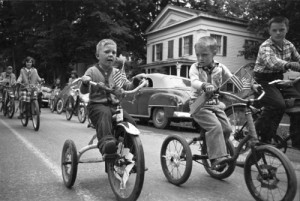 Memorial Day Tricycle Parade - 1951 - Pine Plains, NY