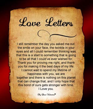 Missing You Letters