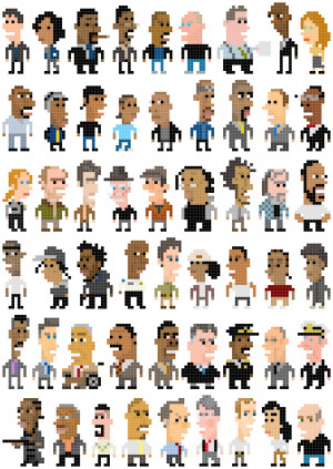 The Wire 8bit-pixel