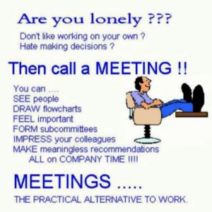 workplace meetings, board meetings,