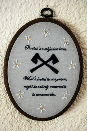 ... So I by supervelma, $35.00 on Etsy from So I married an Ax Murderer