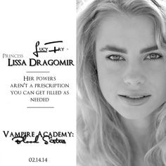 Lucy Fry (@LucyFryOfficial) is Lissa Dragomir More