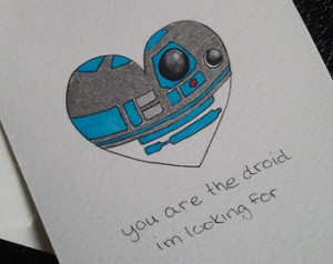 Star Wars Valentines Love Card