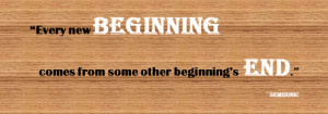 Military Wife Quote: Every New Beginning