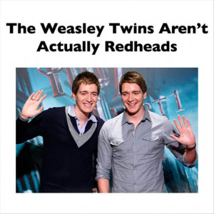 Harry Potter Weasley Twins