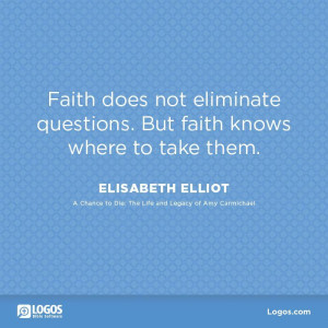 the question of faith