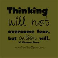 quotes about fear overcoming fear by action quote inspirational quotes ...