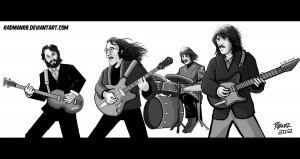 Black And White The Beatles