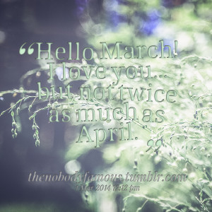 April Quotes