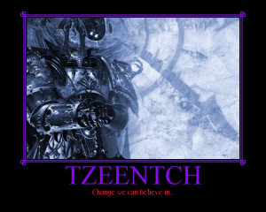 saw some these WH 40 K Motivational Posters throughout my travels ...