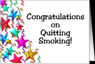 Congratulations on Quitting Smoking! card - Product #231003