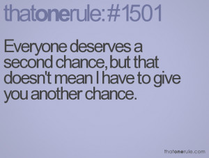Give Me a Second Chance to Love You Quotes